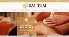 Desktop Screenshot of banthai.it